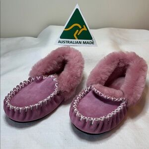 Moccasin Sheepskin Slippers